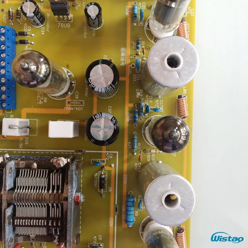 IWISTAO трубка FM стерео радио головка готовый набор PCBA или пустые платы 6C11 не включая