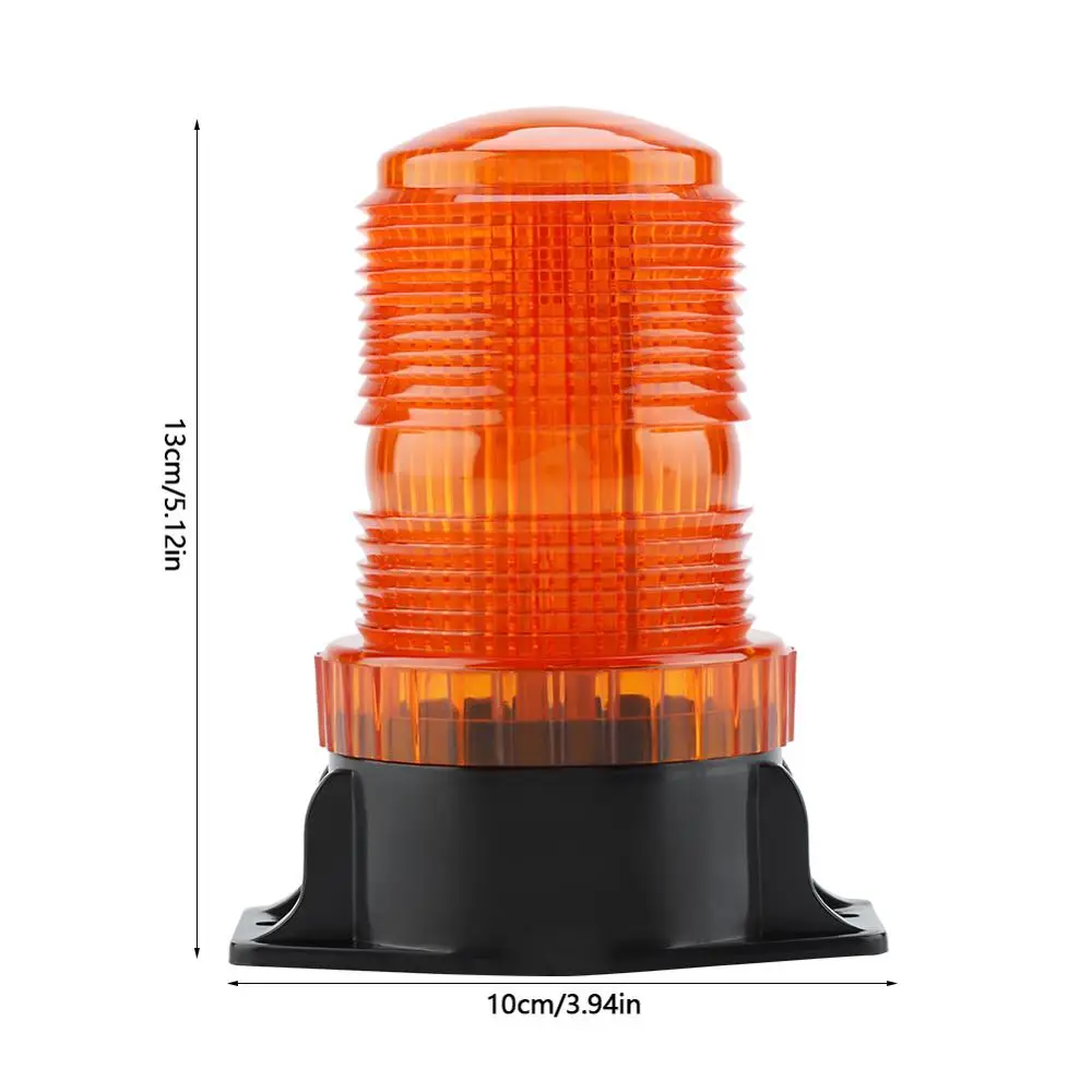 DC10-110V сигнальный индикатор 30LED предупреждающий свет вращающаяся мигающая лампа