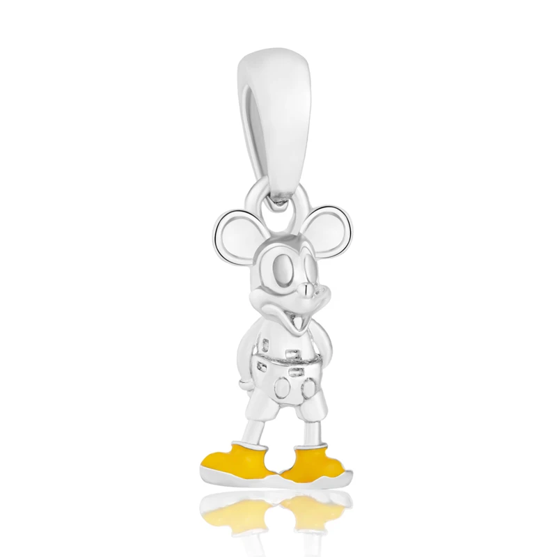 Hot Sale Hat butterfly Cupid Heart Crystal Mickey Pendant Charms Fit Pandora Bracelets Bangles DIY Jewelry Birthday Gifts Bijoux | Украшения