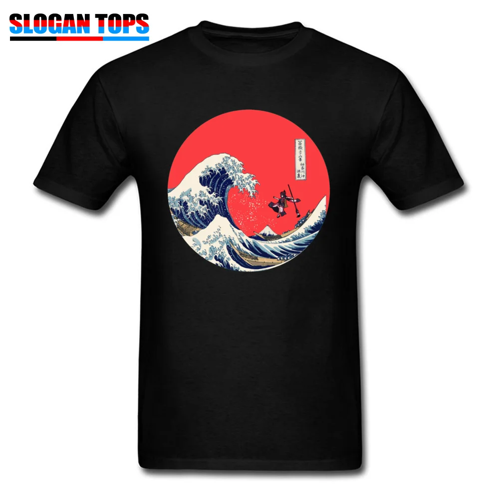 Футболки Kanagawa Hokusai для мужчин модная футболка в стиле Харадзюку с волнистой