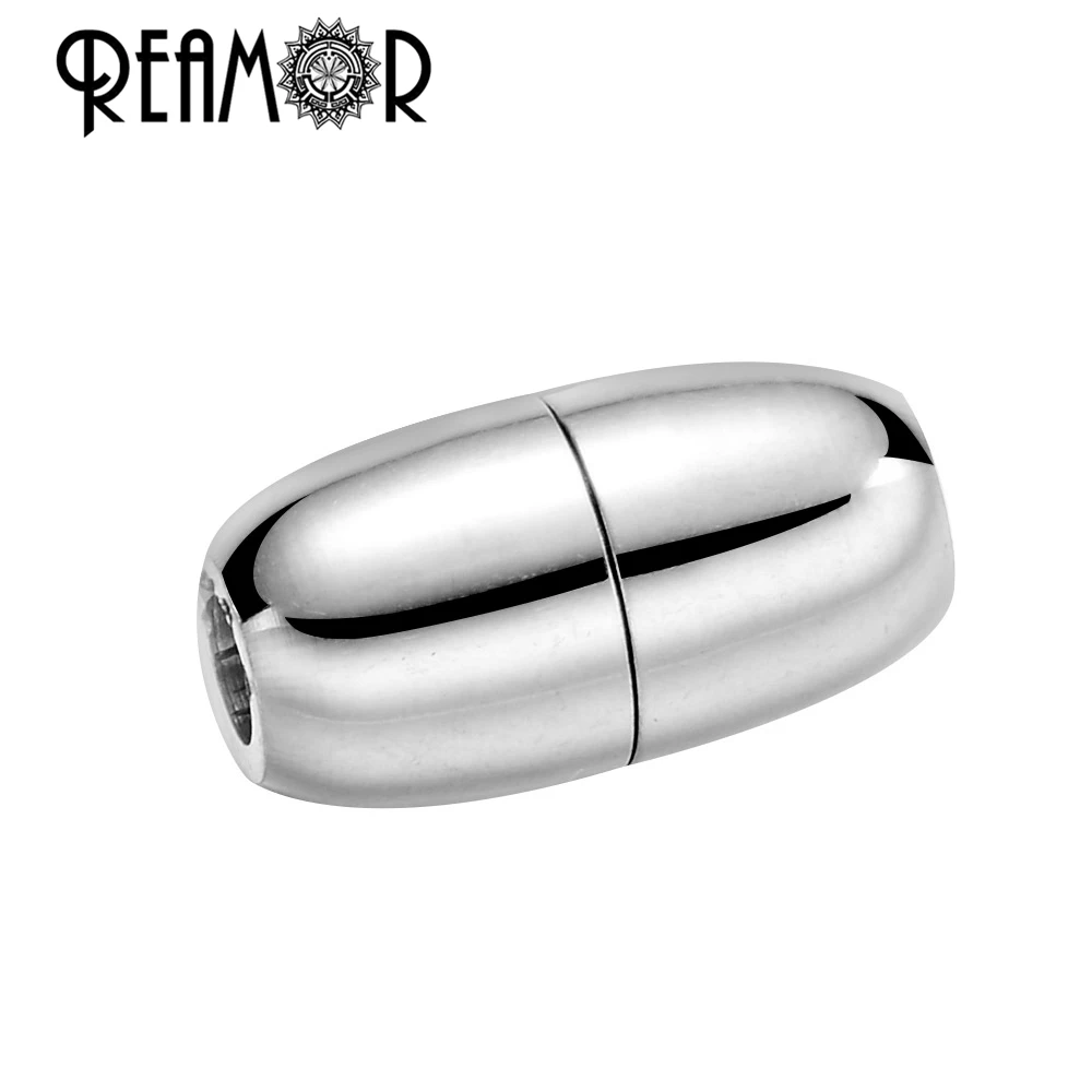 REAMOR 5 шт. 316l нержавеющая сталь 2 мм магнит с мелким отверстием Магнитная застежка