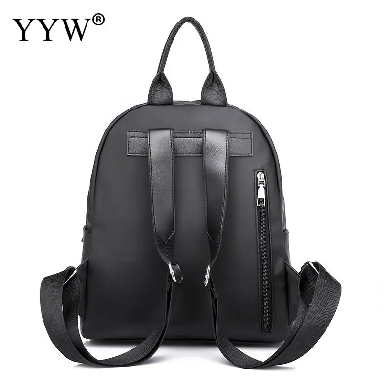 Мягкий рюкзак для женщин повседневная черная сумка на ремне девочек подростков