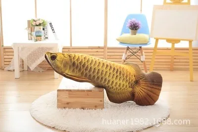 Simulation of Arowana pillow dragon fish plush toy doll creative large sleeping send friends gifts | Игрушки и хобби