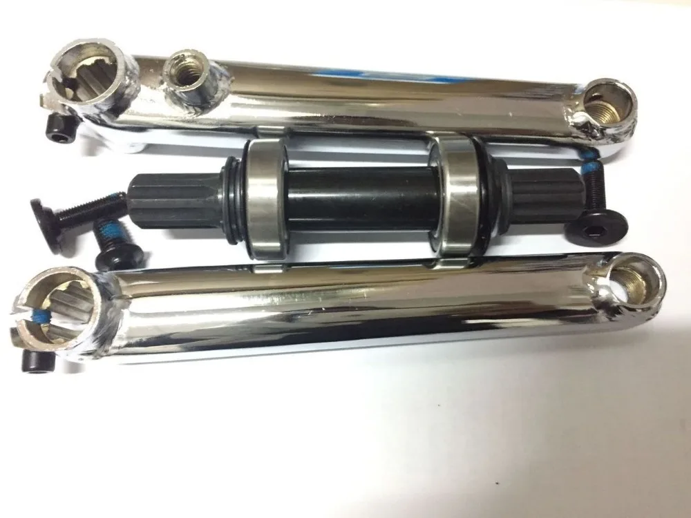 Taiwan 8 spline 170 мм anode готовый bb bmx набор велосипедных кривошипов и цепей|Шатун