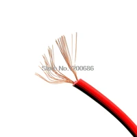 0 75 square parallel line and line 2p cable red and black line 24 pure copper 10meter