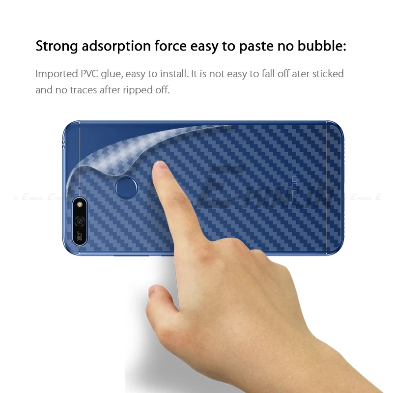 Мягкая 3D задняя пленка из углеродного волокна для HuaWei Honor 9S 9A 9C 8S Prime 8C 7C 7A Pro 6C 6X