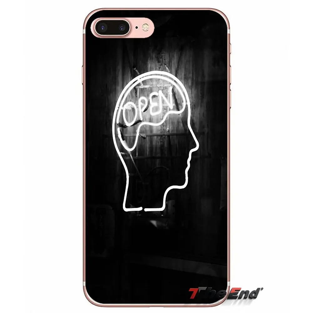 Мягкий силиконовый чехол из ТПУ с неоновым принтом для Huawei G7 G8 Ascend P7 P8 P9 Lite Honor 4C 5X 5C