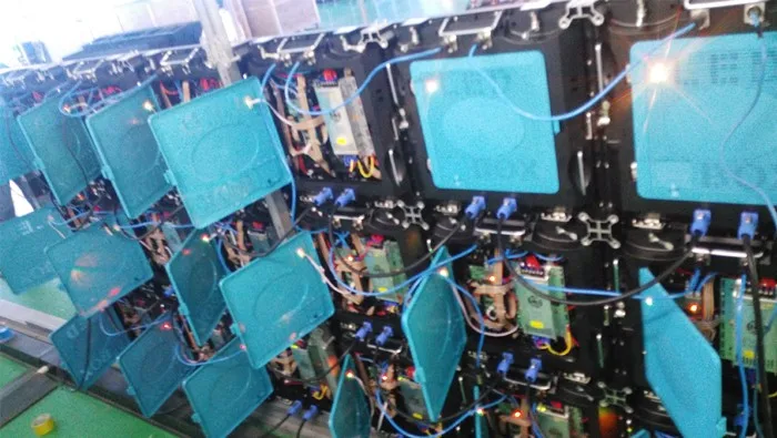 Светодиодный шкаф kaler First Link 480x480 мм P2.5 светодиодный настенный дисплей с приемной
