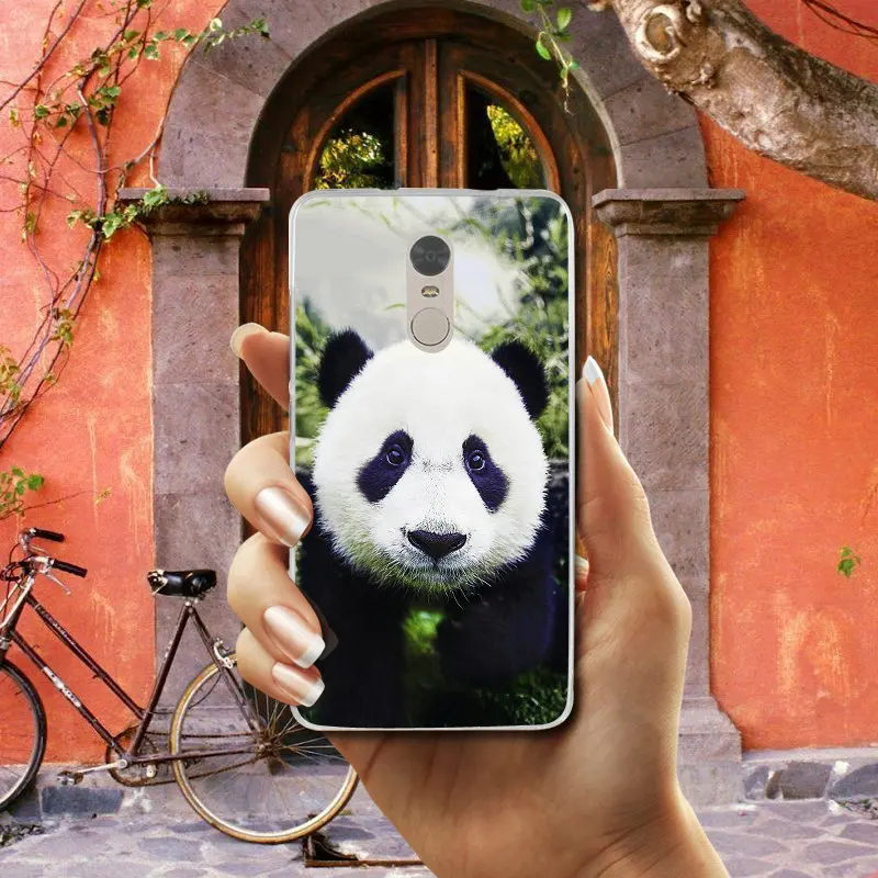 Bears Baby Pandas Foliage Soft Silicone TPU Phone Case for Xiaomi Redmi Mi Note 2 3S 4X 4A 6 5 5S 5A 8 A1 Pro Plus Max Bags | Мобильные