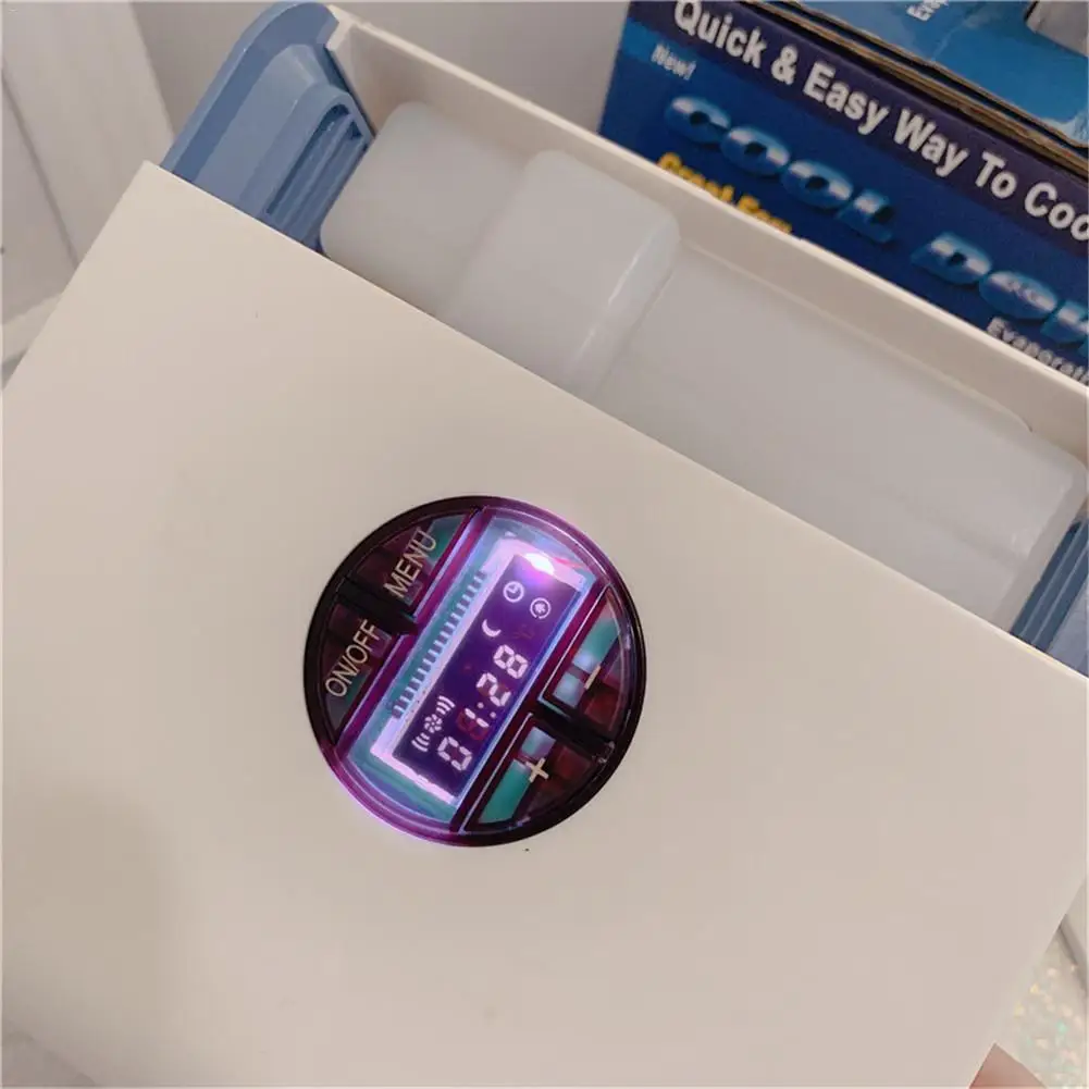 Автомобильный портативный мини Кондиционер охлаждающий USB lcd кулер синхронизации для спальни кулер вентилятор