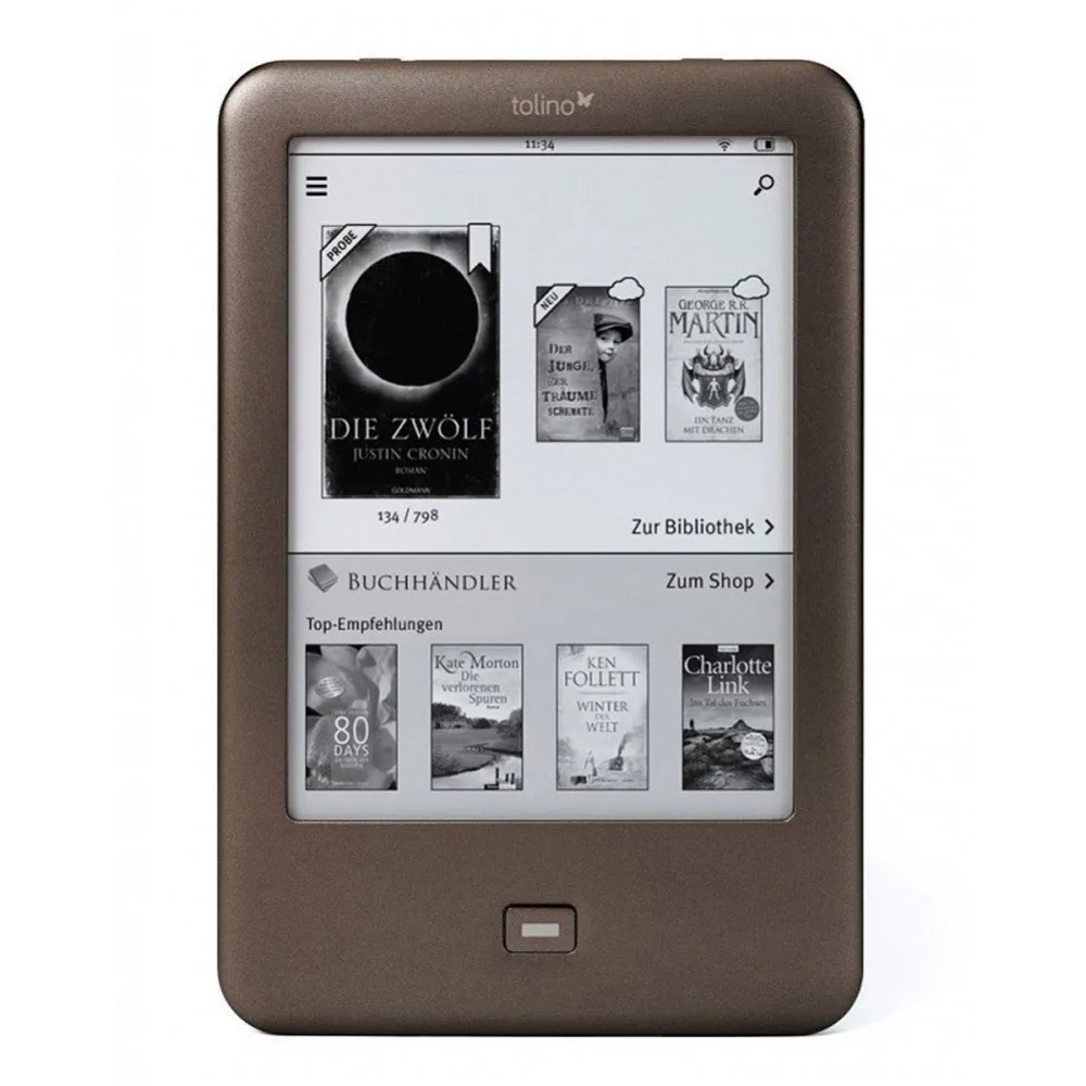 Tolino Shine чтения электронных книг WiFi дюймов 6 весь 4 ГБ читалка|ereader|ereader wifi |