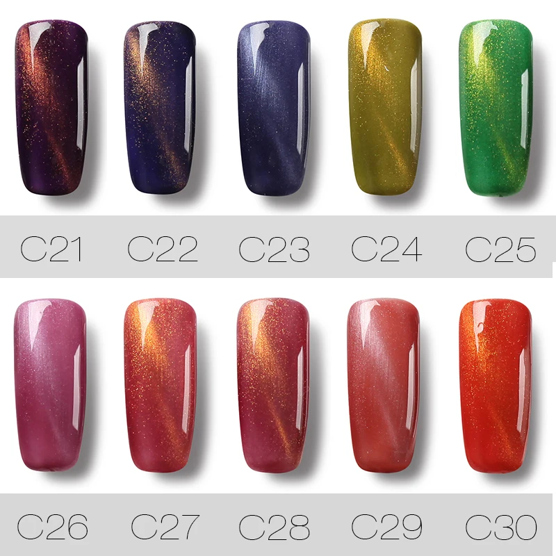 Гель лак ROSALIND полуперманентный для ногтей 7 мл|magnet gel|gel varnishnail gel polish |