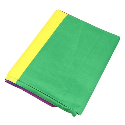 Большой треугольный Радужный Флаг из полиэстера для лесбиянок геев с символом