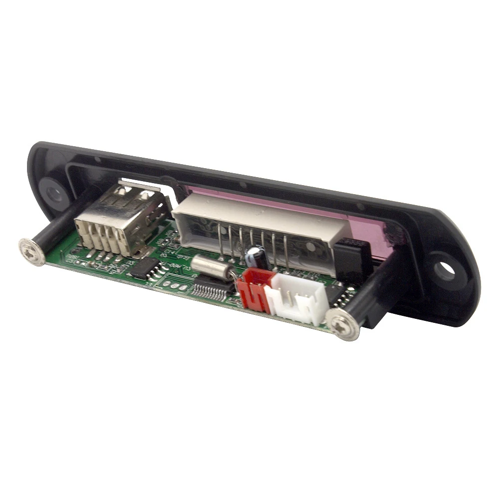 12 В MP3 автомобильный FM декодер плата модуль многоформатный аудио Плата USB TF радио