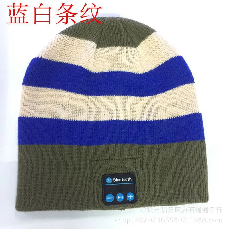Bluetooth Beanie вязаная зимняя шапка для наушников Hands-free музыка Mp3 спикер Mic cap Волшебные спортивные шапки для мальчиков и девочек и взрослых подарок