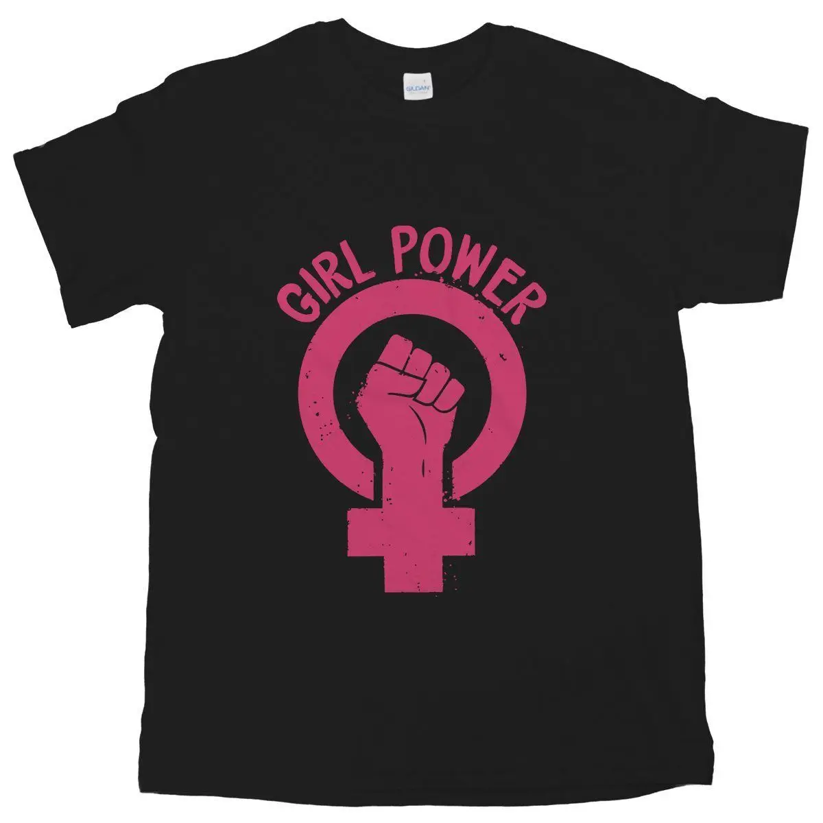 Футболка для девочек с питанием grl PWR Tahirt Feminist футболка одежда женщин Бесплатная