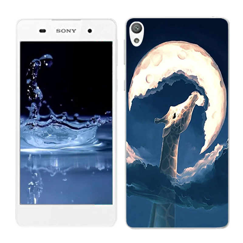 Мягкий чехол из ТПУ для Sony Xperia E5 f3311 f3313, мягкий силиконовый чехол с рисунком бобы, чехол для телефона для Xperia E5 E 5 Fundas - Цвет: 21
