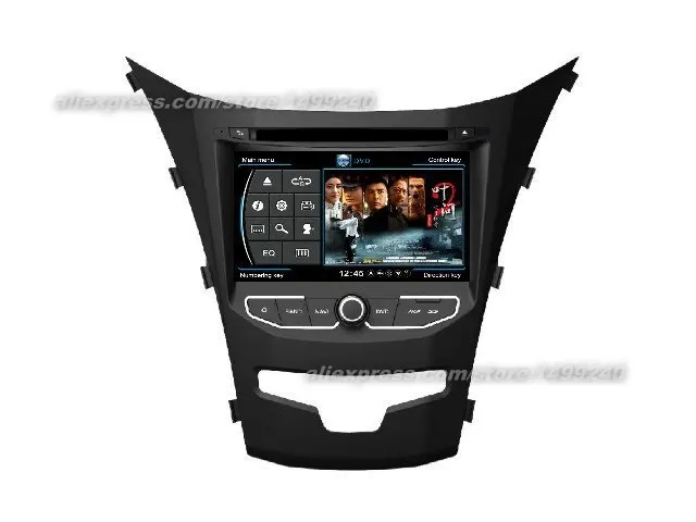 Для SSangYong Korando 2013 ~ 2015 Автомобильная навигационная система GPS + радио TV DVD iPod BT 3G WIFI HD