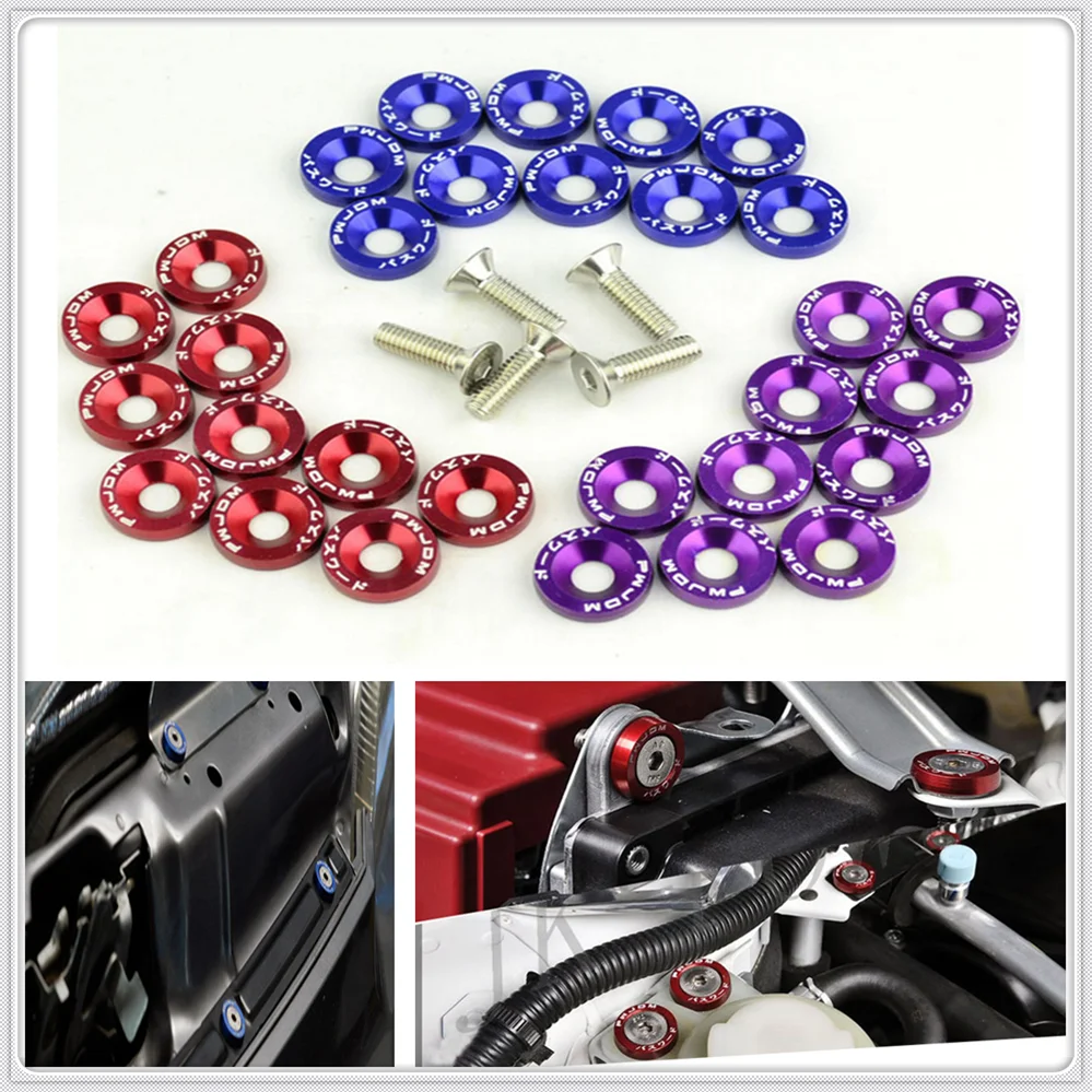 Автомобильная M6 винтовая рамка номерного знака двигателя декор для Ford Focus MK2 MK3 MK4