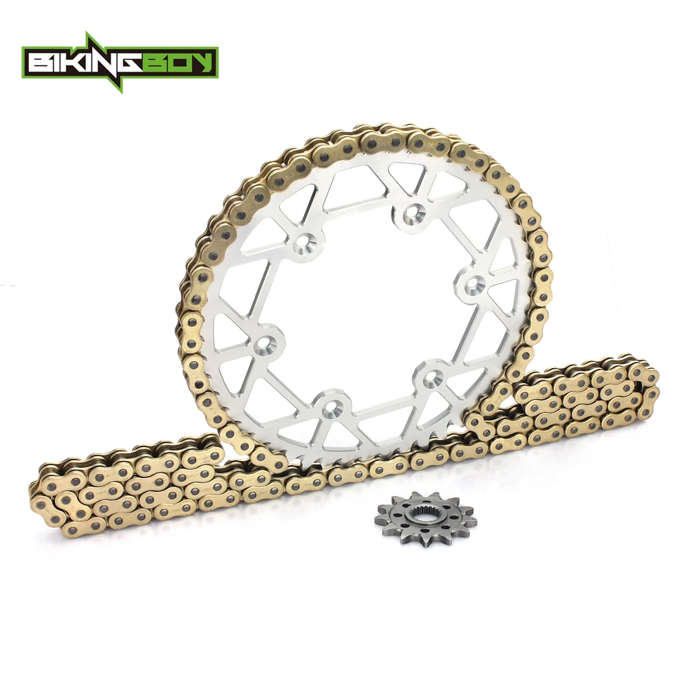 BIKINGBOY передняя 13T Задняя 48 T 52 Звездочка 520 120L X ring цепь для CRF450R 02 16 CRF450X 05 15 14 13 12 11 10 09