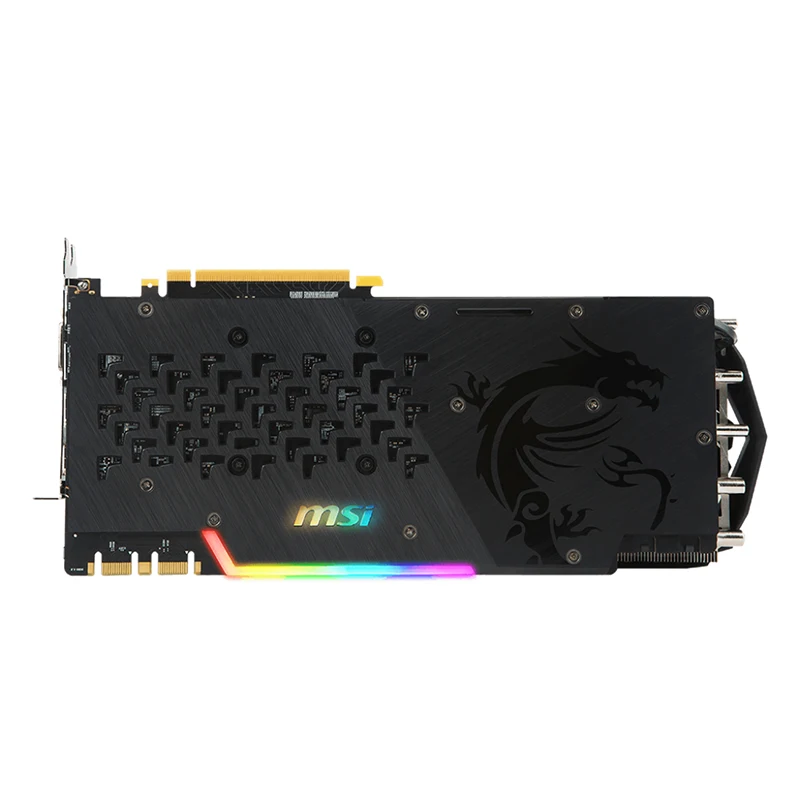 MSI видео карты gtx1080Ti gaming X трио 11 ГБ видеокарта 1000 мГц/352bit GDDR5X DP 2560*1440 ISP 3
