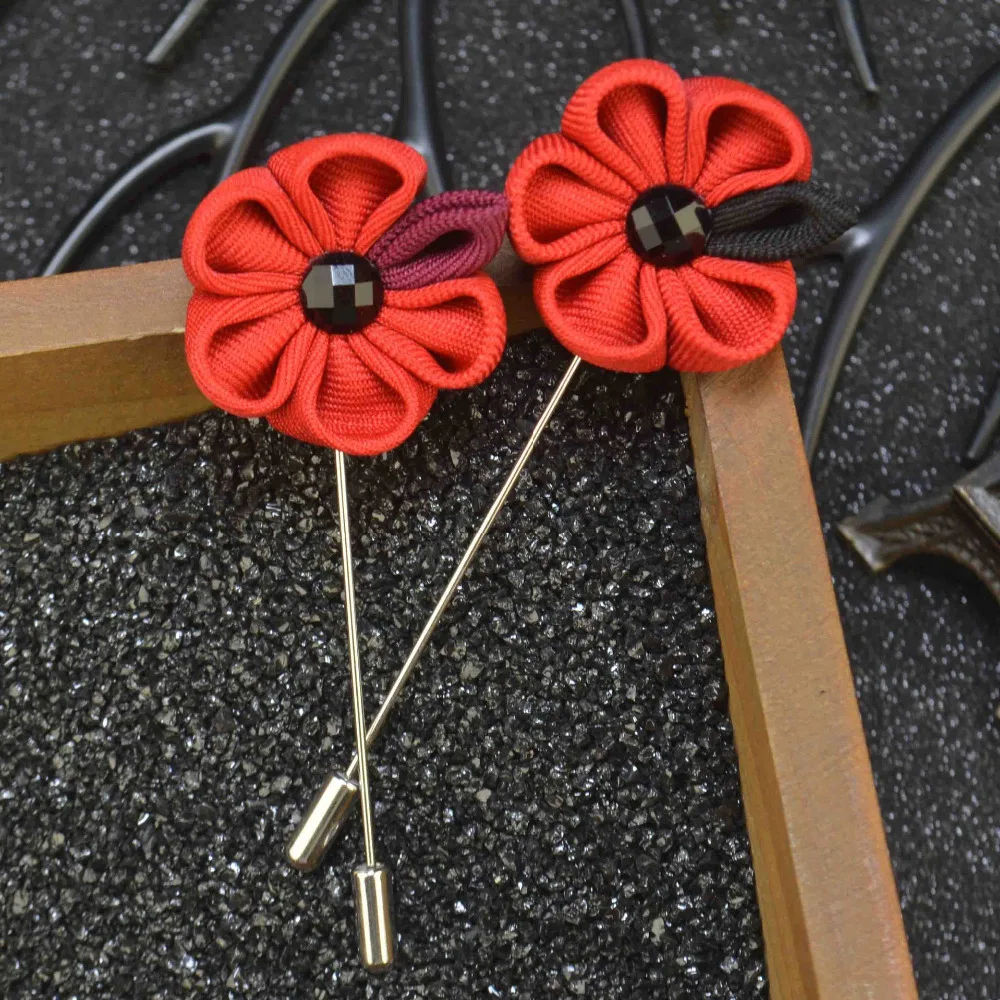 Mdiger модные нагрудные булавки для жениха длинные Броши Для Мужчин Ювелирные