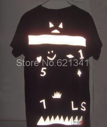 Серебристая Светоотражающая тканевая лента 10 мм * м светоотражающая