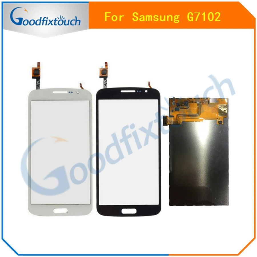 ЖК-дисплей 5,25 дюйма для Samsung Galaxy Grand 2 Duos G7105 G7106 G7108 G7102, сенсорный экран с цифровым преобразователем и сенсорной панелью