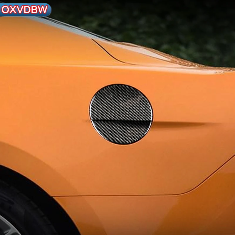 Для Ford Mustang 2015-2019 крышка из углеродного волокна для топливного бака отделка 3D