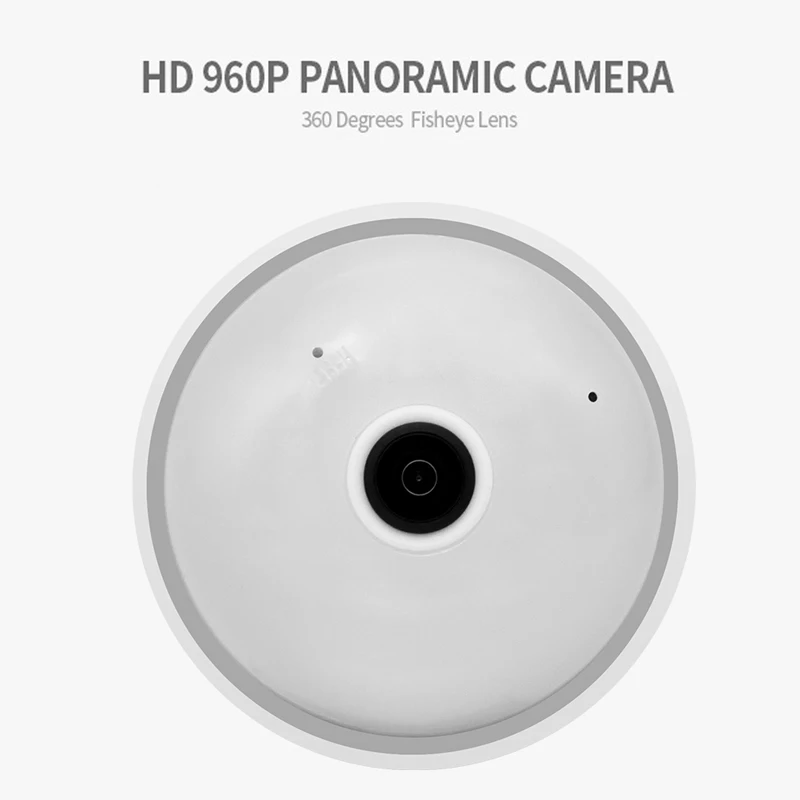Беспроводная панорамная камера видеонаблюдения Wistino 960P с поддержкой Wi-Fi 1 3 МП |