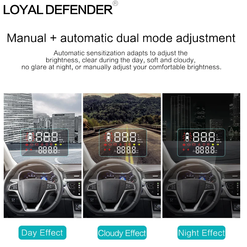 ЛОЯЛЬНЫЙ защитник автомобиля HUD Дисплей для Subaru Forester XV лобовое стекло автомобиля проектор Авто превышение скорости Предупреждение льная система сигнализации