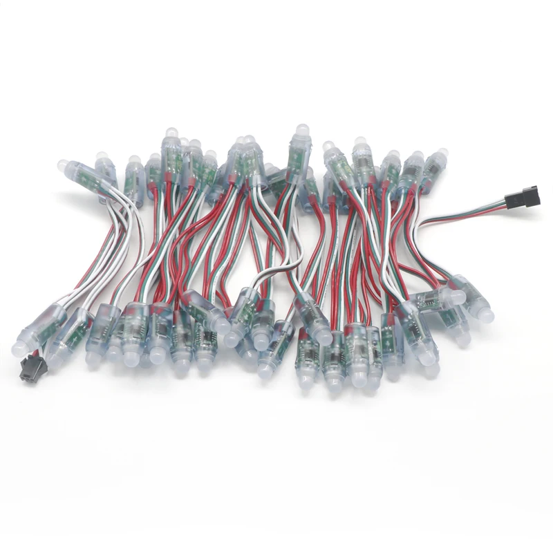 SZYOUMY DC12V 12 мм WS2811 1903IC полный Цвет Водонепроницаемый IP67 дизайн рекламы светодиодные пиксельные модули 2000 шт./лот DHL