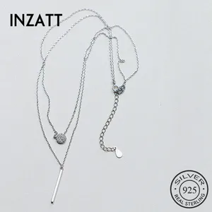 Цепочка-чокер Женская многослойная из серебра 925 пробы с цирконием