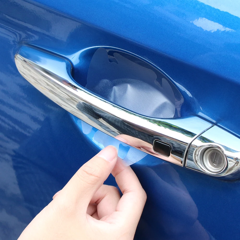 Защитная пленка для дверных ручек 4 шт./компл./набор Mazda 6 CX3 Chevrolet Cruze Captiva lacette Ford Fiesta