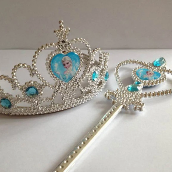 Принцесса Аиша принцесса Корона волшебная палочка большие косы комплект |