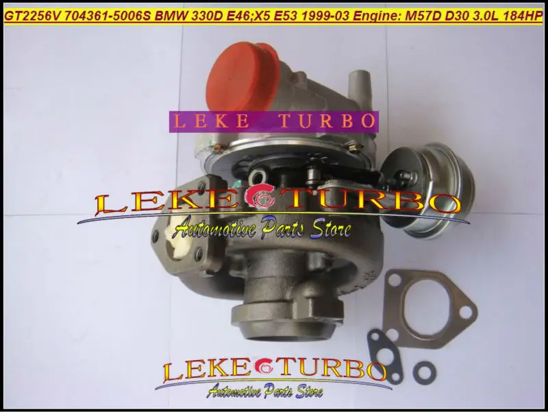 GT2256V 704361 5006S 0005 116522499509 116522499519 2248834E Turbo для BMW 330D E46 X5 E53 99 m57d M57 D30 3.0L|turbo turbo turbo|turbo