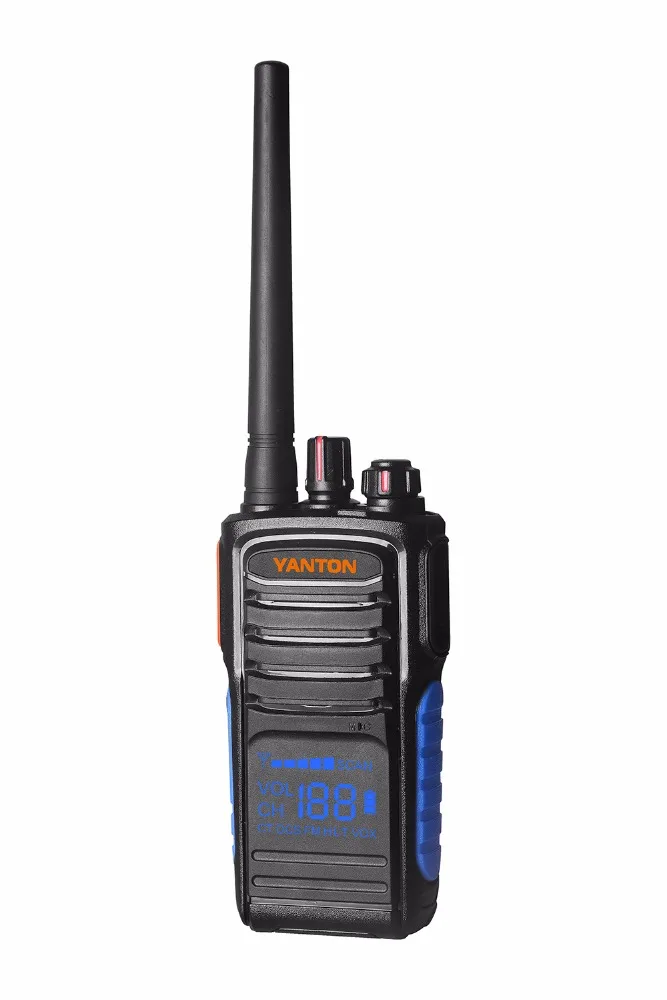 YANTON Новый Дизайн профессиональный ручной Двухканальные рации UHF 400-480 мГц 5 Вт PTT
