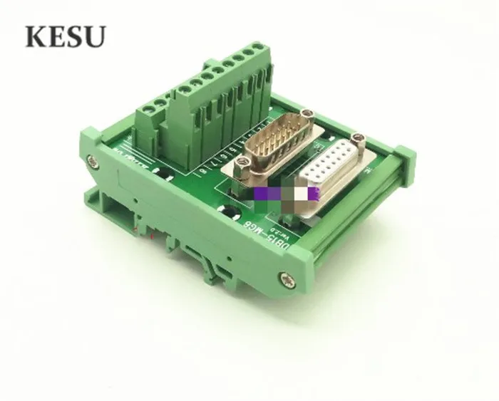 5 шт. двойной DB15 15 pin 8PIN + 7Pin порты D-SUB Женский Мужской терминал Breakout Модуль платы
