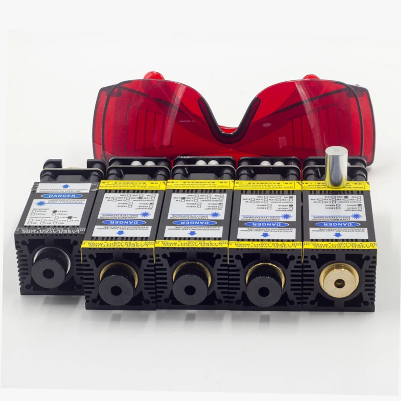 Лазерный модуль для фрезерного станка с ЧПУ DC12V TTL PWM 1 Вт 2 5 7 10 лазерный