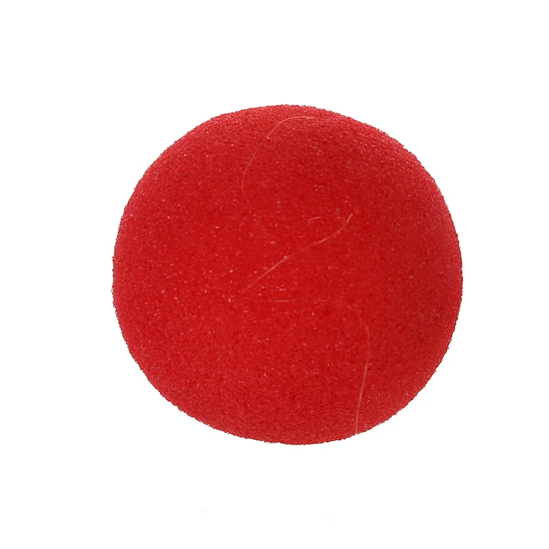 Красная пена клоун нос + Разноцветные Клоун парик для маскарада маскарадный