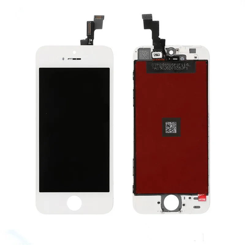 Класс А + ЖК дисплей сенсорные панели для iPhone 5 5S 6G 6S 7 8 Plus черный сенсорный