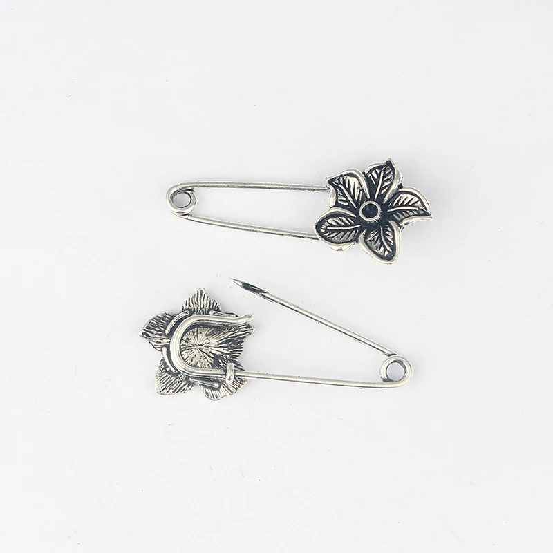 10Pcs Tone Strong Metal Kilt Scarf Brooch Safety Pin With Flower 53mm | Украшения и аксессуары