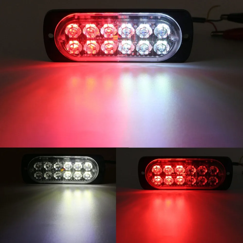 1/2/4 шт 12Led стробоскоп сигнальный свет мигающий световой бар грузовик автомобиль