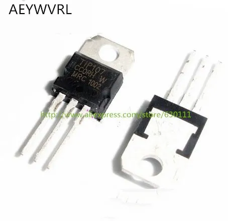 Новый и оригинальный 50 шт. TIP107 TO 220 100V 8A 80W|original|original new |