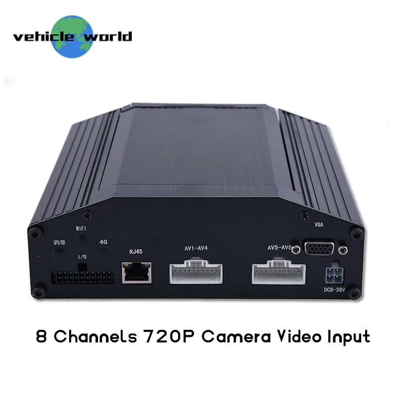 8Ch канальный автомобильный Мобильный DVR автомобиля Поддержка 1 TB SATA HDD корпус