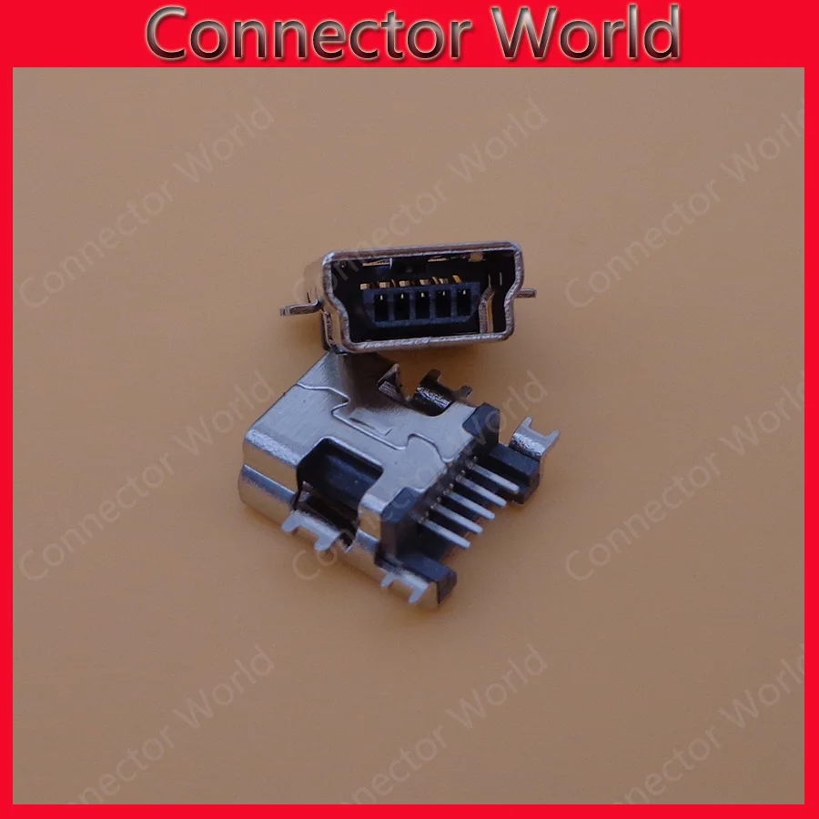 50 шт. мини-USB разъем типа B 5-контактный SMT Раковина 1 7 USB гнездо 2 0 запасные части для