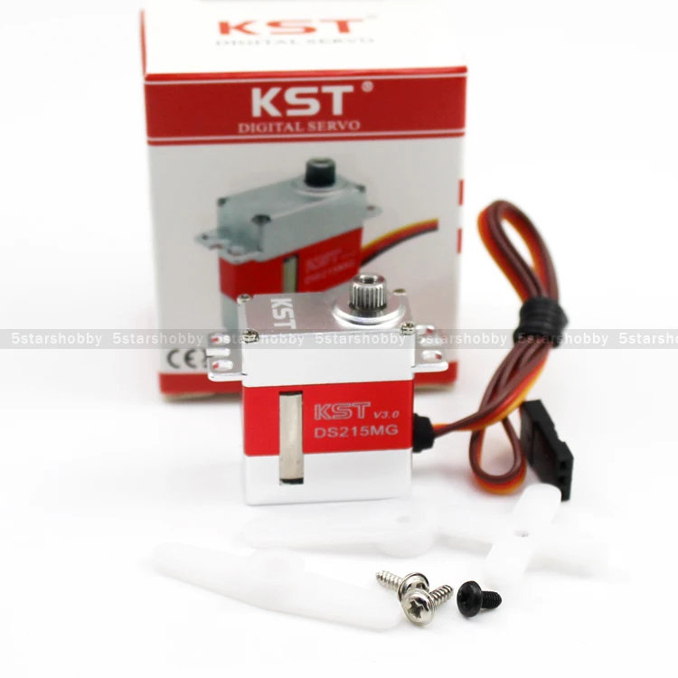 3 шт. KST DS215MG V3.0 Цифровой Металлический Редуктор Swashplate Servo для 450 RC вертолета
