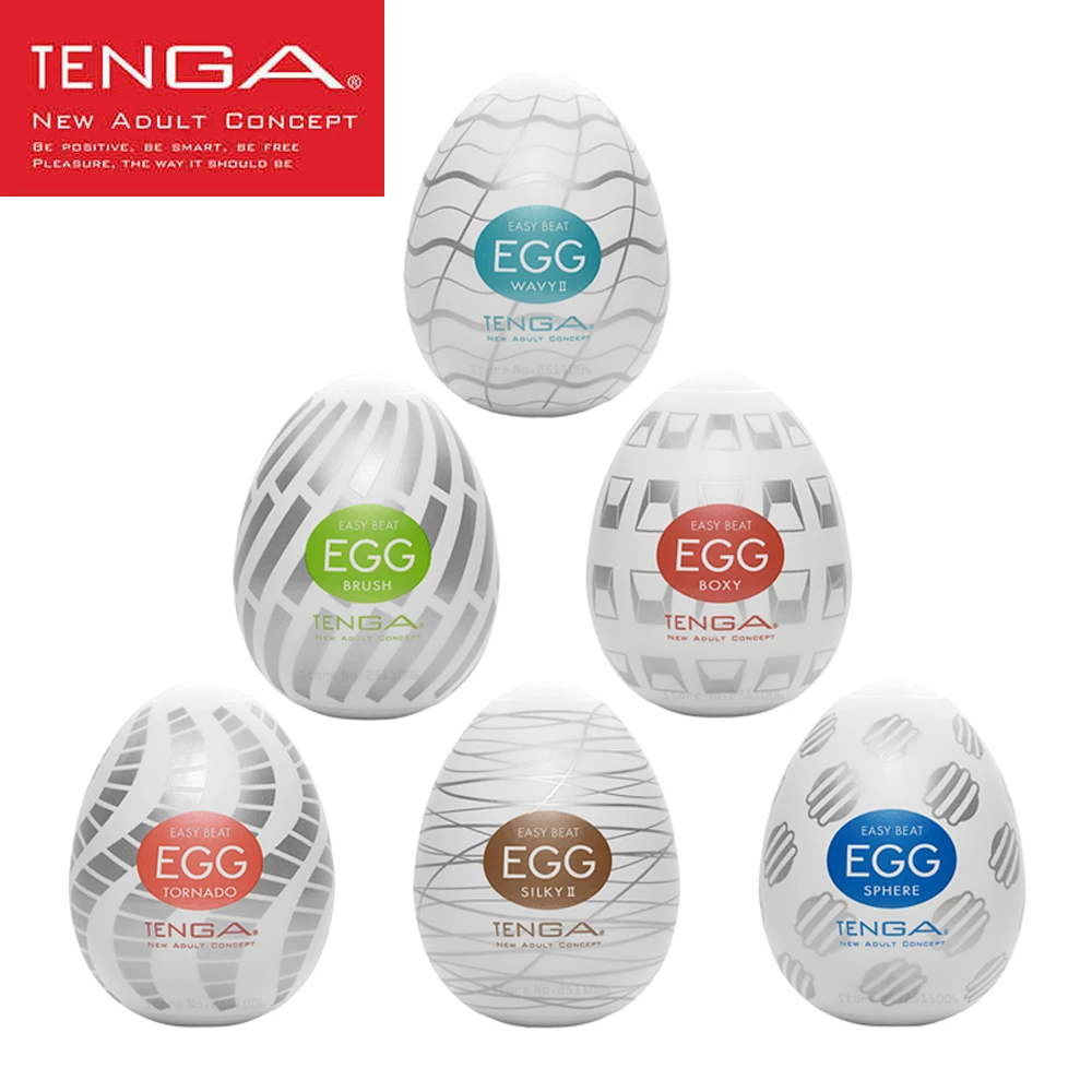 Новинка TENGA Egg 6 моделей мужской мастурбатор чашка силиконовое яйцо с смазочным
