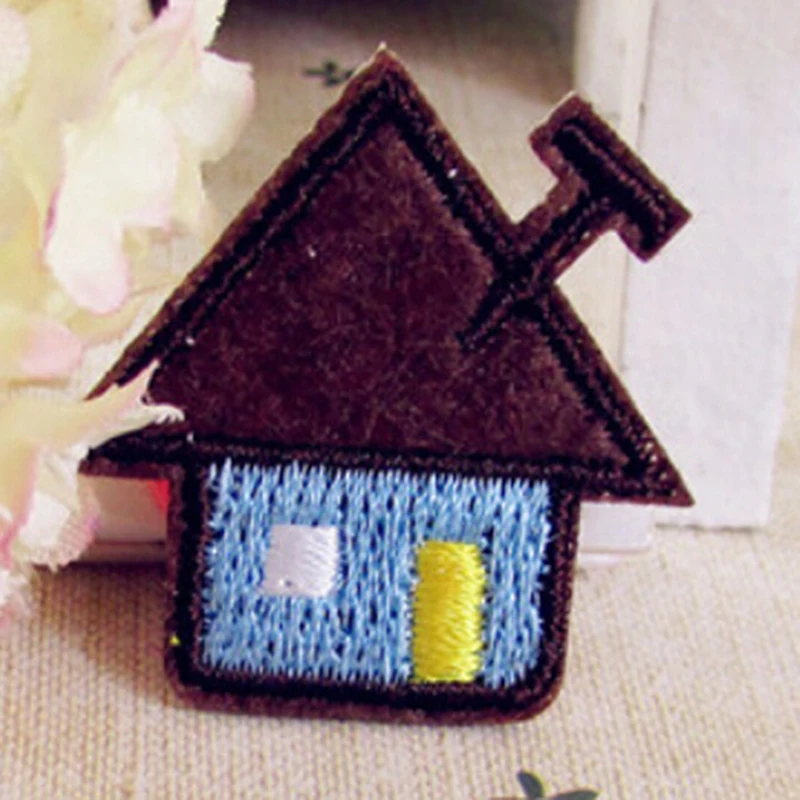 3 шт./лот пчелиное дерево домашние тканевые наклейки приклеить утюгом для сумок