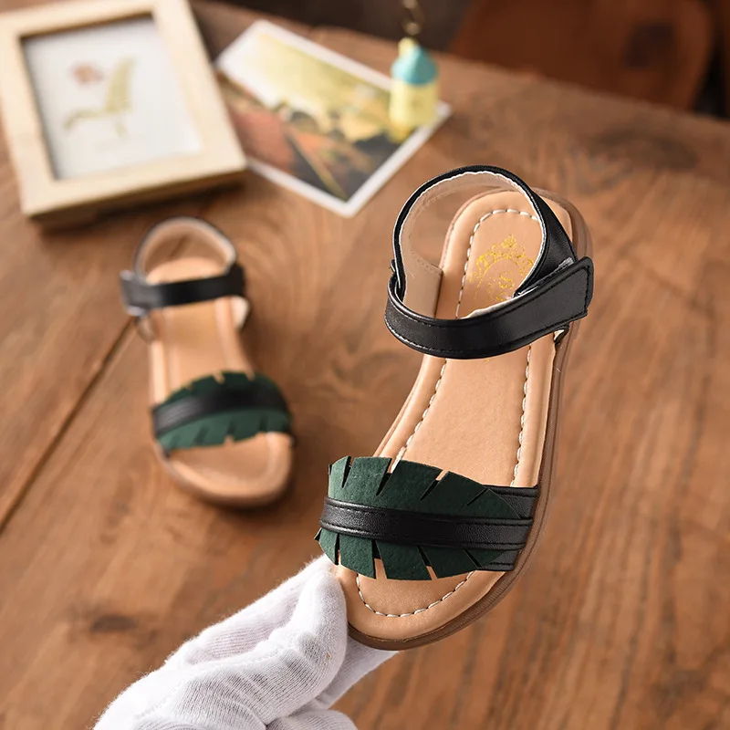 COMFY KIDS Size 21-25 Toddler Sandals Shoes Little Girls Fashion Flat With Beach For Baby | Детская одежда и обувь